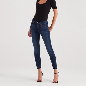 7 For All Mankind B(air) Denim Ankle Skinny Jeans